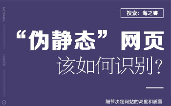 網(wǎng)站建設之您的網(wǎng)站還是“偽靜態(tài)”嘛？